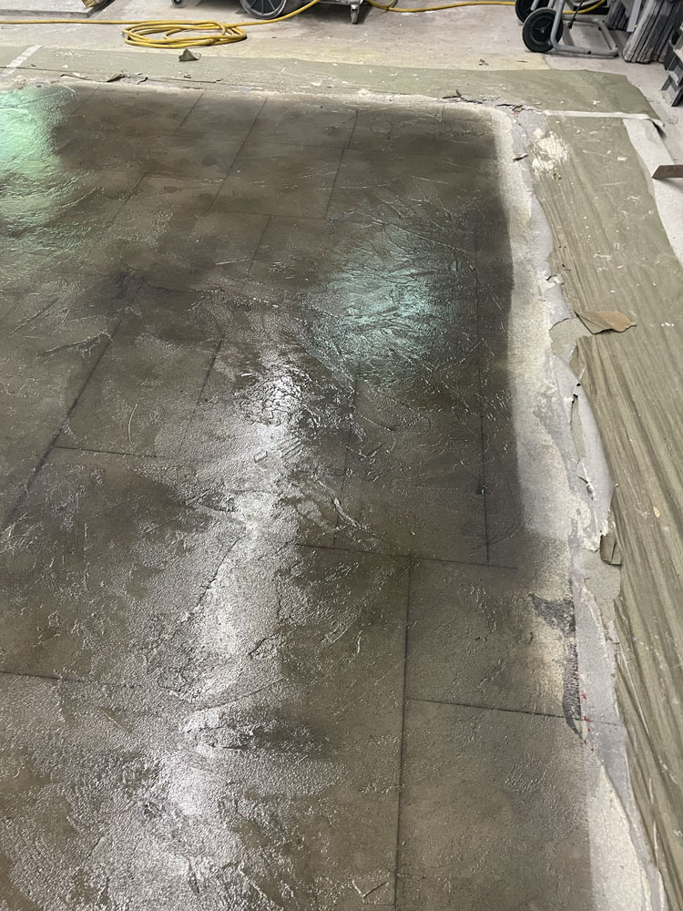 Decorative overlay finish