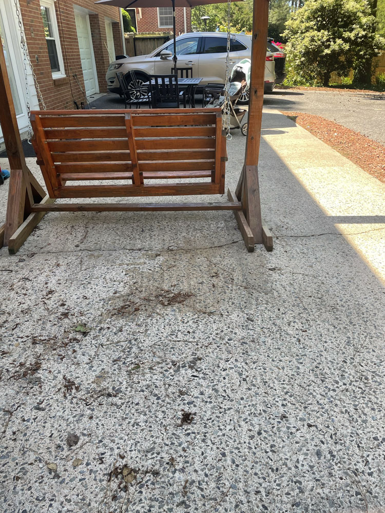 Decorative concrete overlay