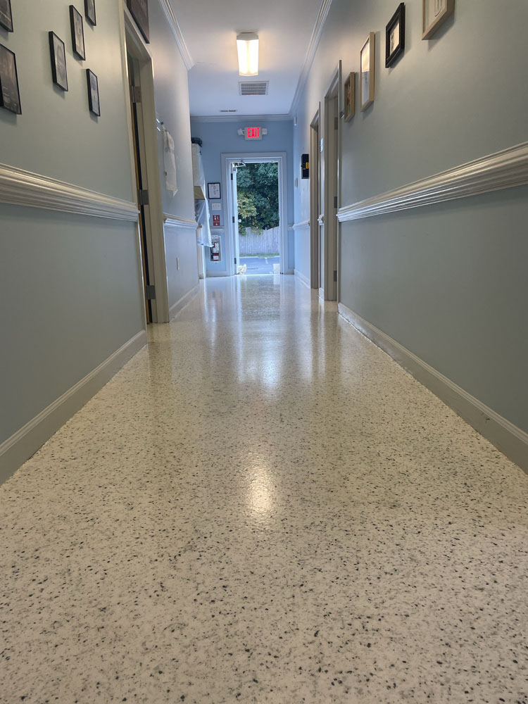 Industrial concrete polishing