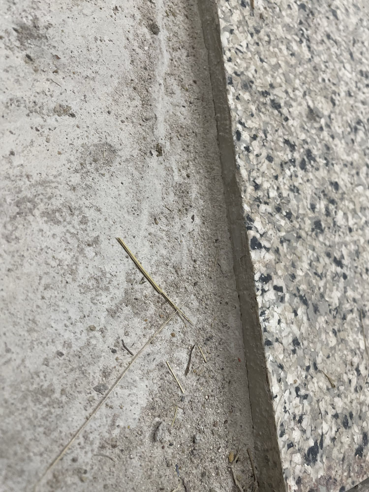 Concrete restoration project