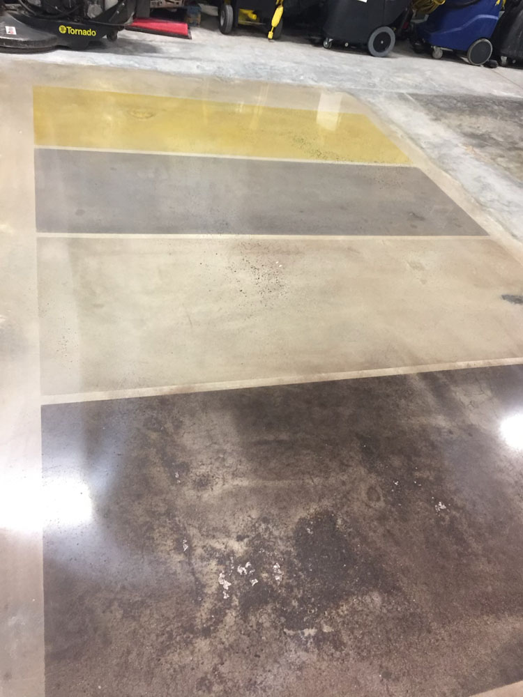 Parking lot striping project